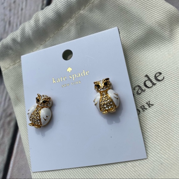 Kate Spade Owl Earrings - Picture 2 of 15